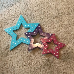 Multicolored Star Wall Decor